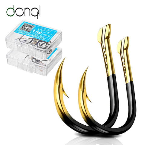 DONQL Barbed Steel Fish Hook